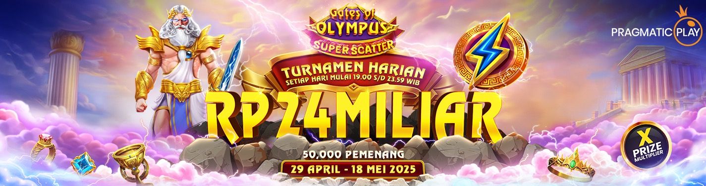 Pragmatic Play - Gates of Olympus Super Scatter Daily Tournaments